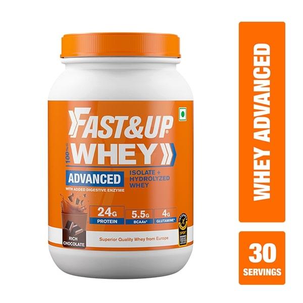 Netmeds | Fast&Up Whey Advanced Powder - Rich Chocolate Flavour 2.01's