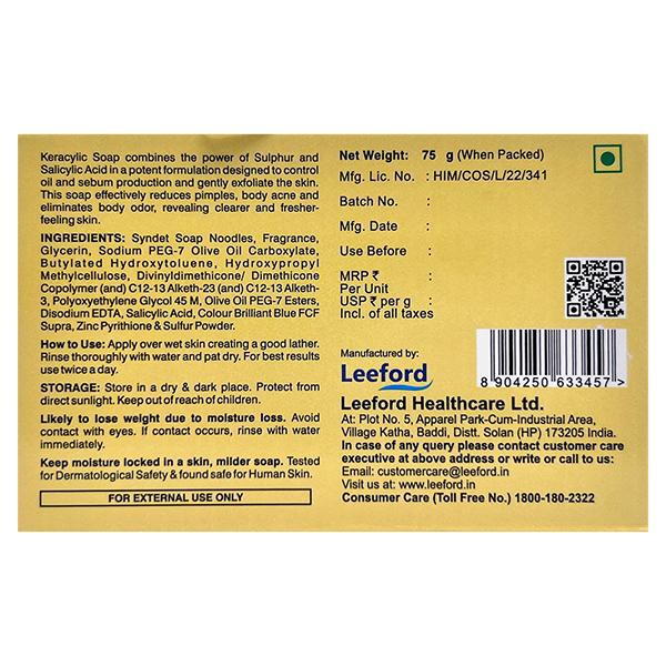 KERACYLIC Soap 75g - Cleanser-Oth