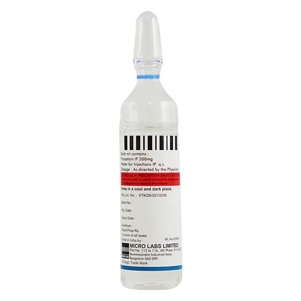 Neurocetam Injection 15ml - Nootropics And Neurotrophics
