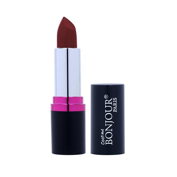 Bonjour Paris Silk Matte Lipstick-Dusky Pink 4.2 gm - Lipsticks
