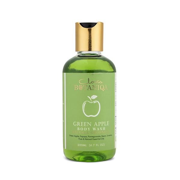 Clovia Botaniqa Green Apple Body Wash 200 ml - Shower Gels & Body Wash