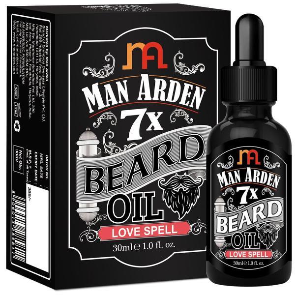 Netmeds | Man Arden 7X Beard Oil - Love Spell 30 ml