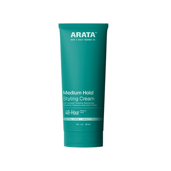 Arata Natural Styling & Hold Hair Cream With Organic Flaxseed & Olive Oil 50 ml