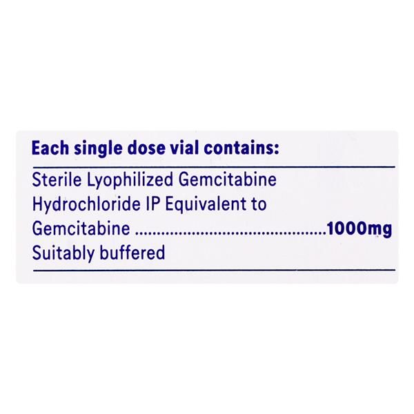 Cytogem 1gm Injection 1's - Cancer Oncology-Cyt