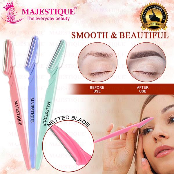 Majestique Eyebrow Razor Shaper & Trimmer Eyebrow Razor FC65 1's - Sharpeners