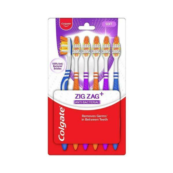 Netmeds | Colgate-Palmolive, Colgate ZigZag (Soft) Toothbrush (6 pcs) 1's
