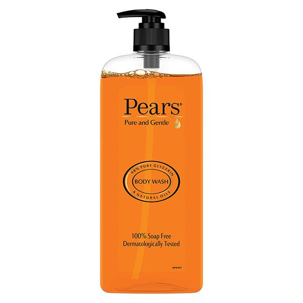 Pears Pure & Gentle Body Wash 98% Pure Glycerin And Natural Oils, 100% Shop Free, Dermatologically Tested 750ml - Shower Gels & Body Wash