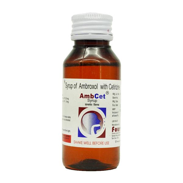 Ambcet Syrup 60ml - Cough And Cold-Cou