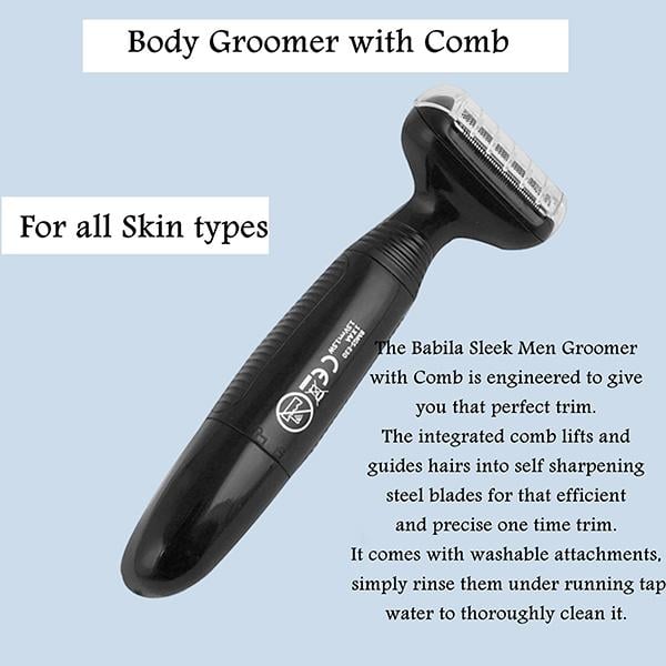 Babila Sleek Men Groomer-with Comb-BMGS-E30 - Beard Kits