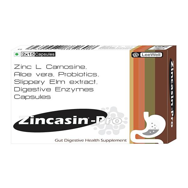 ZINCASIN PRO Capsule 15's - Digestion-Dig