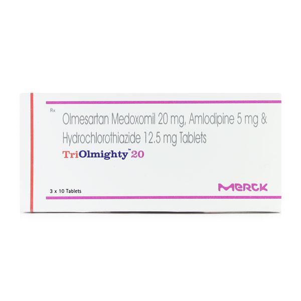 Triolmighty 20mg Tablet 10'S - Hypertension-Ang
