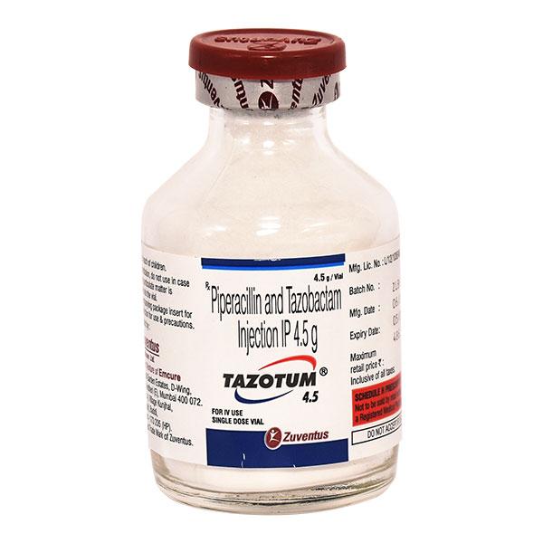 Tazotum 4.5gm Injection 1's - Bacterial Infections-Pen
