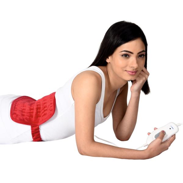 AccuSure Fabric Heating Pad - Maroon (Regular) 1's - Hot Pack/Ice Bag