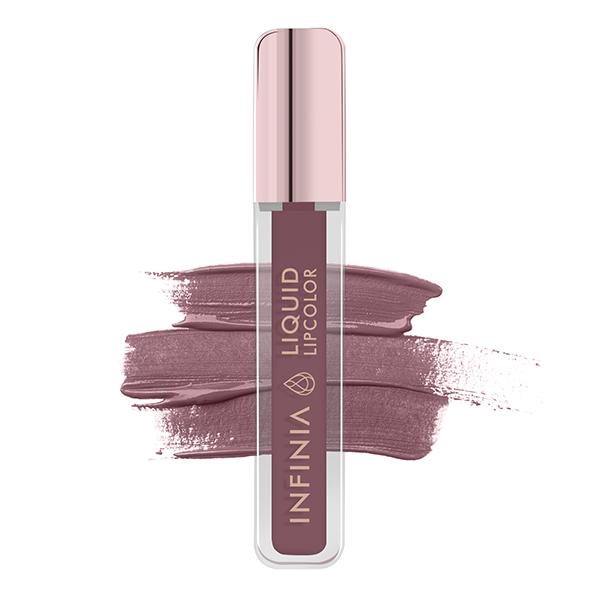 Infinia Liquid Lip Color Liquid Lipstick M 05 Long Lasting and Waterproof 5 ml - Liquid Lipsticks