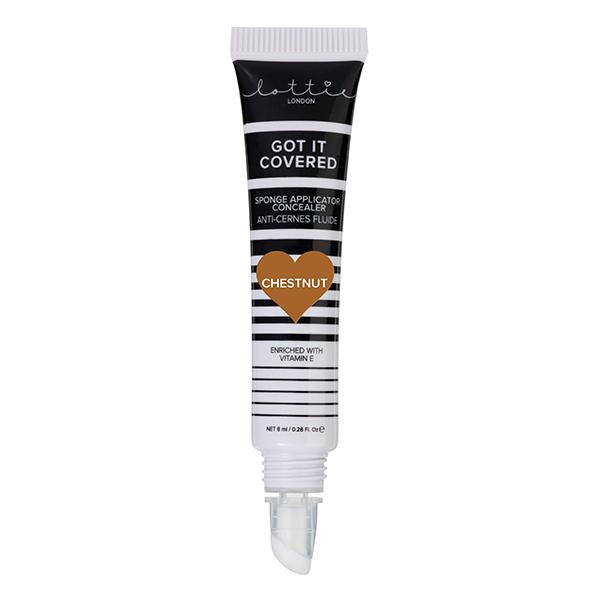 Lottie London GOT IT COVERED- SPONGE APPLICATOR CONCEALER Chestnut 8 ml - Concealer