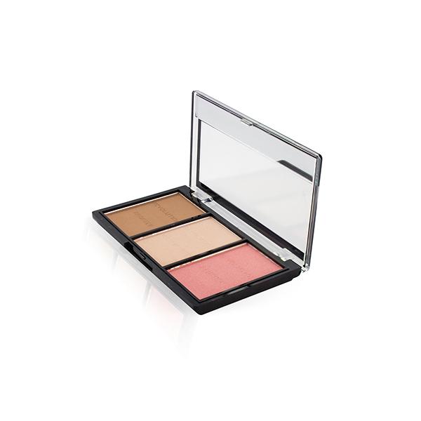 Makeup Revolution Ultra Brightening Contour Kit Ultra Fair C01 10.8 gm - Foundation