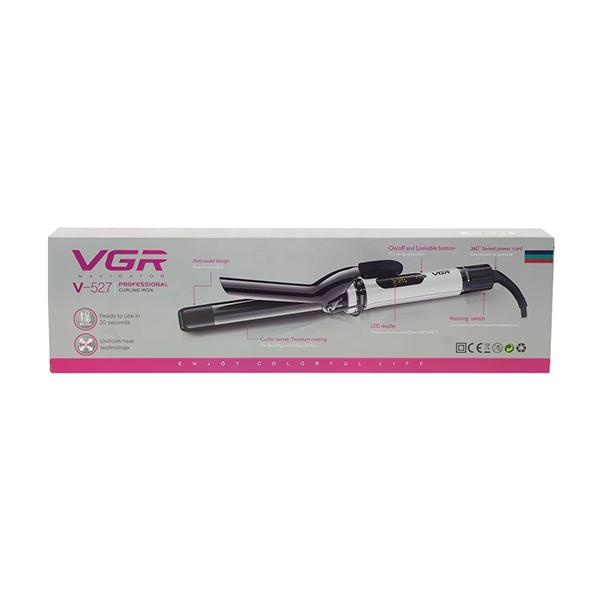 VGR V-527 Professional 25mm Barrel Hair Curler with Titanium Coating Curling Wand 1's - Rollers & Curlers