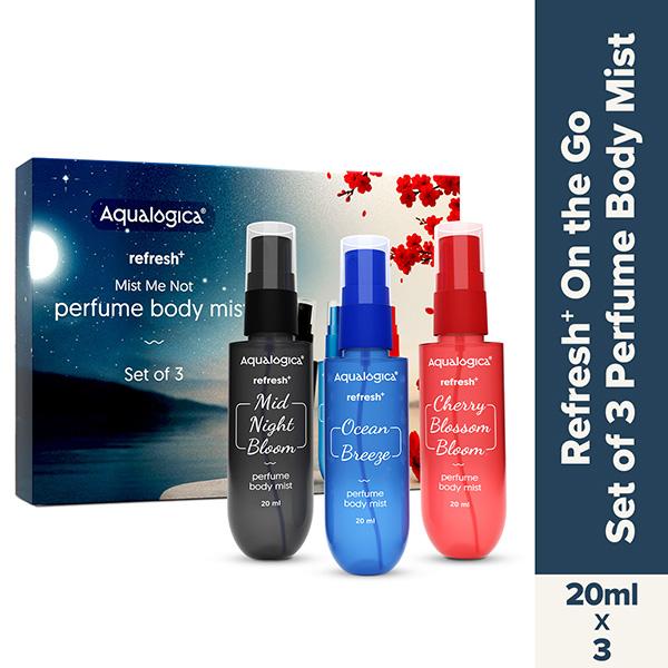 Netmeds | Aqualogica Refresh+ Mist Me Not Perfume Body Mist 3's