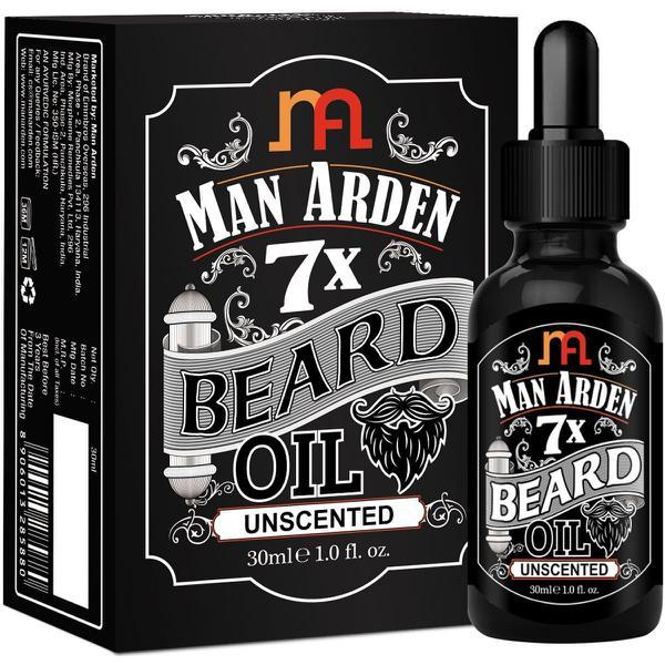 Netmeds | Man Arden 7X Beard Oil - Unscented 30 ml
