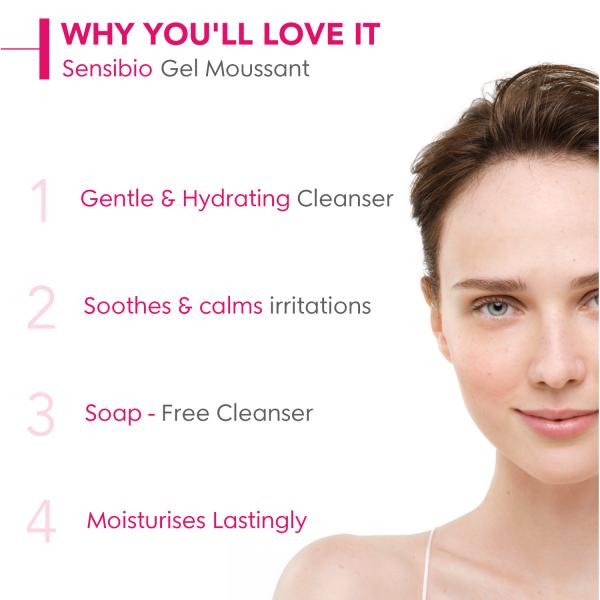 Bioderma Sensibio Gentle Soothing Micellar Cleansing Foaming Gel For Sensitive Skin 100 ml - Scrubs & Exfoliants