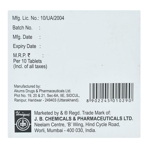 AZOVAS T 80 Tablet 10's - Hypertension-Ana