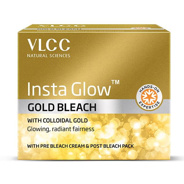 Netmeds | Insta Glow Gold Bleach with Colloidal Glowing,Radiant Fairness 30gm