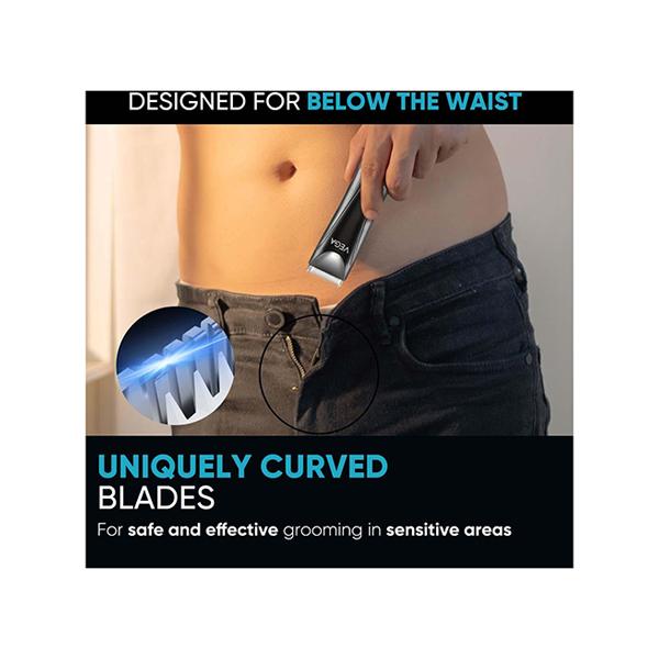 Vega Cleanball Body Trimmer for Men, Body, Pubic Hair Grooming, 90 Min Runtime (VHTH-33) 281 gm - Trimmers