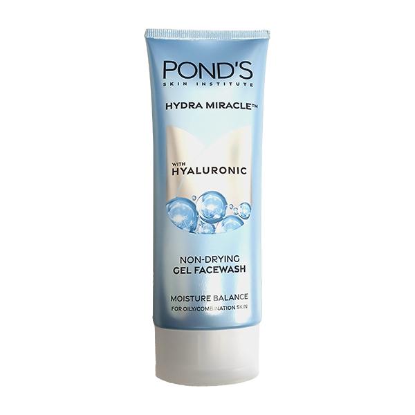 Pond's Hydra Miracle Hyaluronic Non-Drying Gel Facewash 100 g - Face Washes