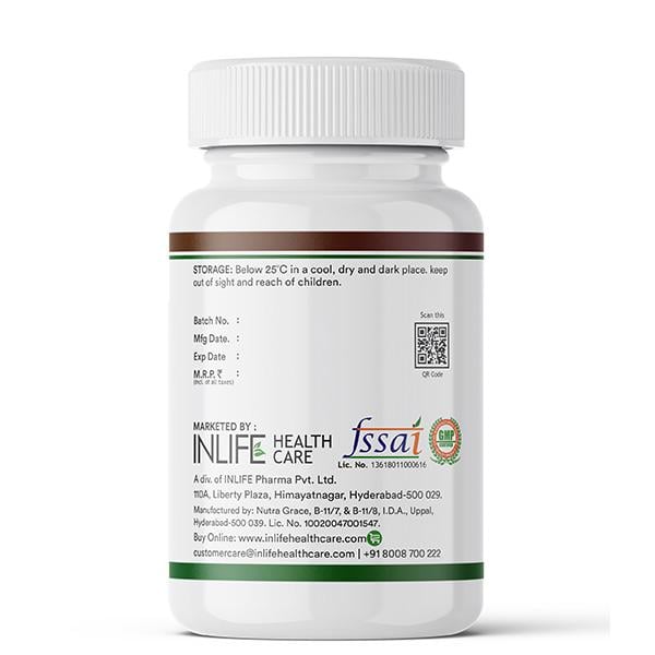 INLIFE Silk Oil Veg Omega 369 Capsules 60's - Omega Fish Oil Fatty Acids