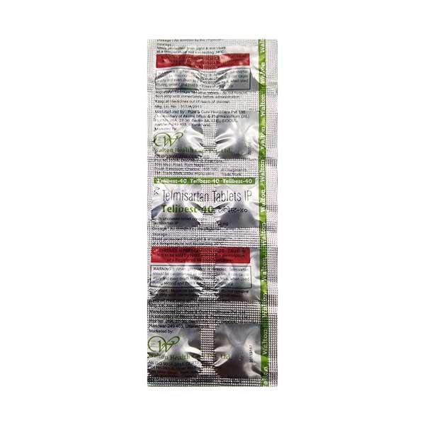 TELIBEST 40mg Tablet 10's - Hypertension-Ang