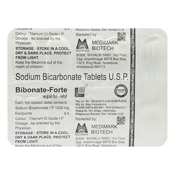 BIBONATE FORTE Tablet 10's - Supplements-Ele