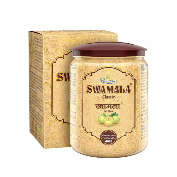 Netmeds | Shree Dhootapapeshwar Swamala Classic Chyavanprash Fortified with Gold 500 g