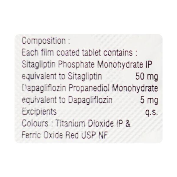 ZENSITA D 50/5 Tablet 10's - Diabetes-Ant