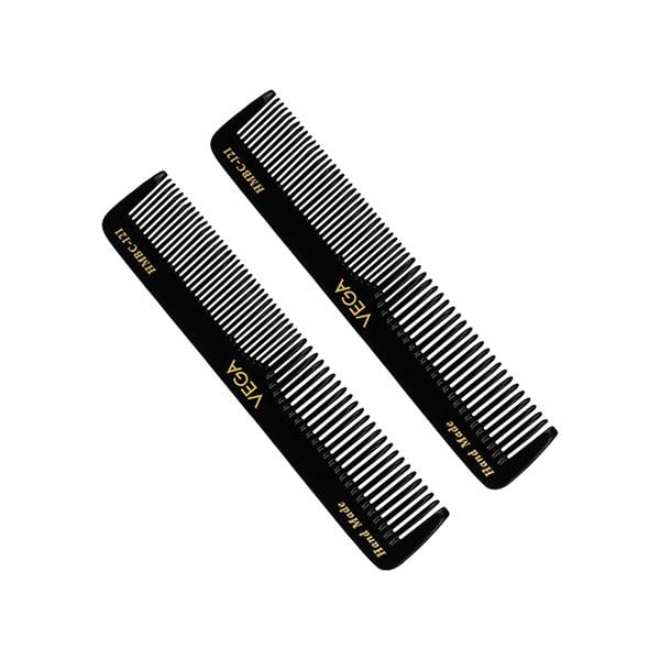 Netmeds | Vega Graduated Dressing Hair Comb for Men and Women, Black (VC2HMBC-121) 2's