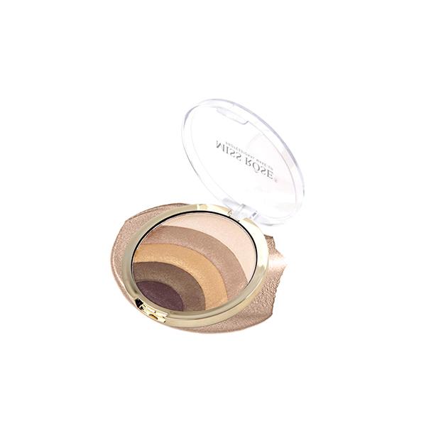 Miss Rose 5 Color Eyeshadow/Highlighter 7001 - 383 N07 10 gm - Eyeshadow, Bases & Primers
