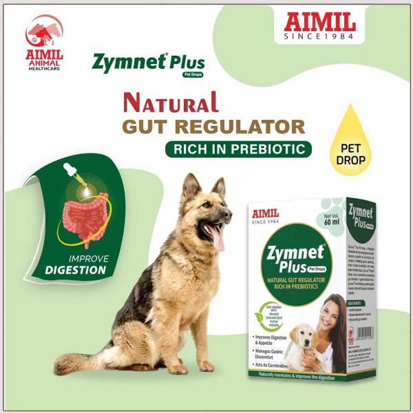 AIMIL Zymnet Plus PET Drops 60 ml - Pet Healthcare