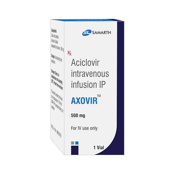 Axovir 500mg Injection 1'S - Viral infections-Ant