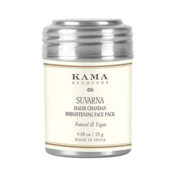 Kama Ayurveda Suvarna Haldi Chandan Bright Face Pack 25 gm - Face Packs