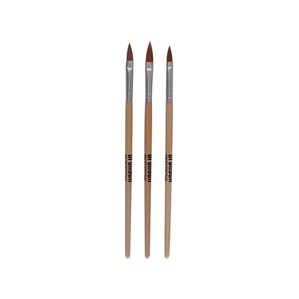 Netmeds | Bronson Professional Nail Art Acrylic Brush Set for Liquid and Powder No.6,8,10 1's