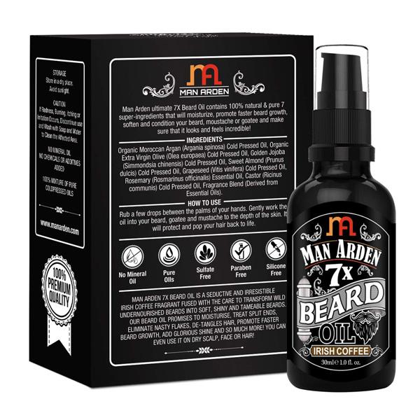 Man Arden 7X Beard Oil - Irish Coffee 30 ml - Beard Oil