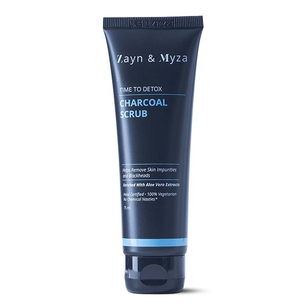ZM Zayn & Myza Charcoal Face Scrub for Men & Women 75 ml - Face Scrubs