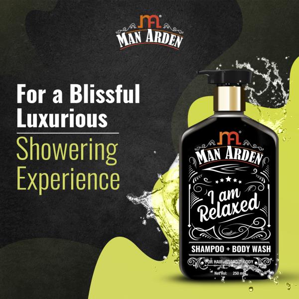 Man Arden I Am Relaxed Shampoo + Body Wash 250 ml - Shampoos