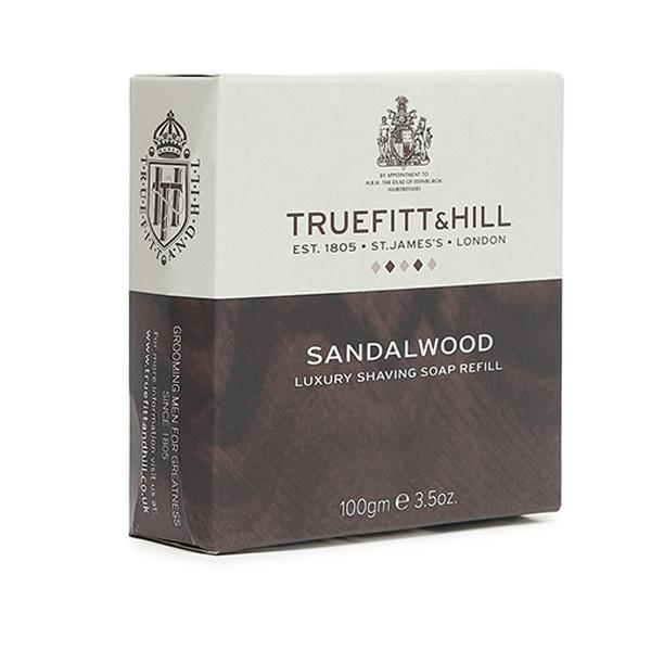 Truefitt and Hill Sandalwood Luxury Shaving Soap Refill 1's - Soaps