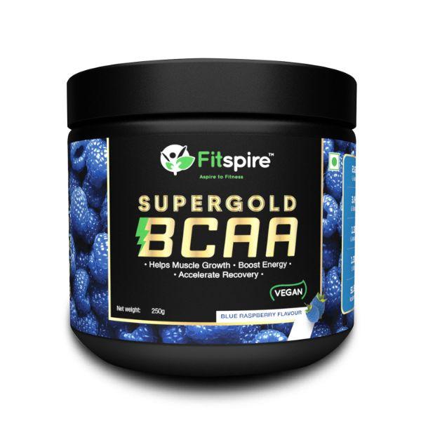 Fitspire Super BCAA Powerful Intra Workout m 25 Servings Blueberry 250 gm