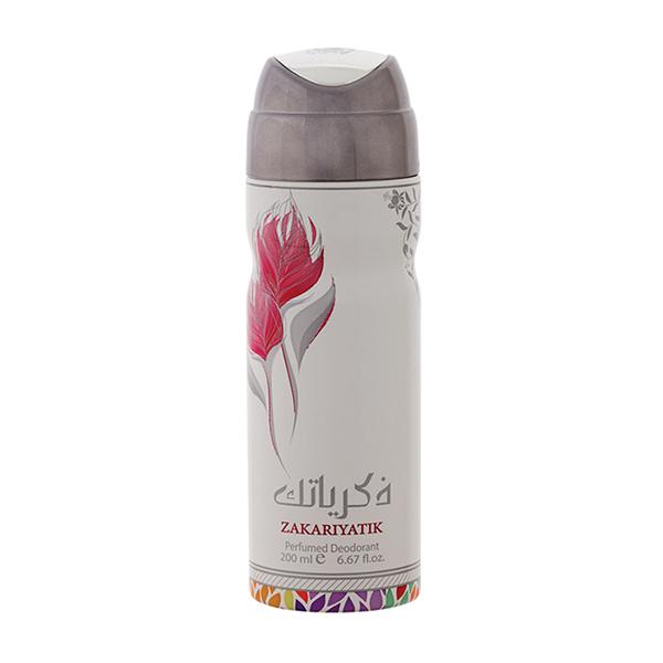 Netmeds | Lattafa Zakaryati Women Imported Long Lasting Perfumed Deodorant Spray 200 ml