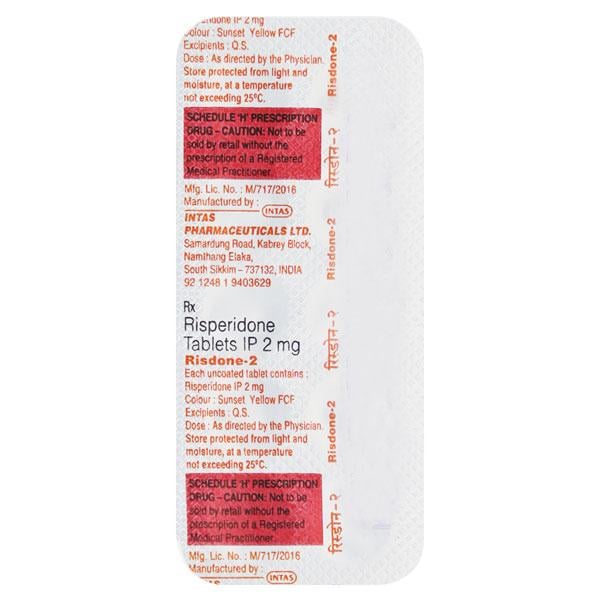 Netmeds | Risdone 2mg Tablet 10'S
