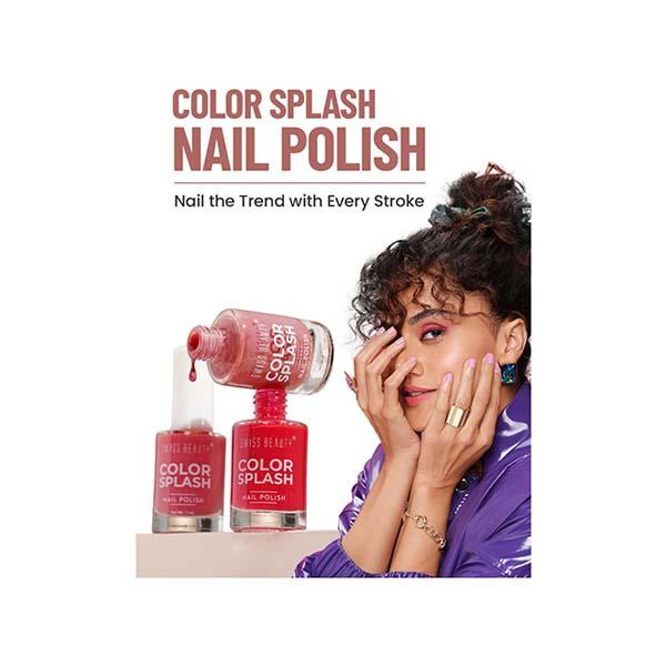 Swiss Beauty Color Splash Nail Polish, Shade - 42 11 gm - Nail Polish