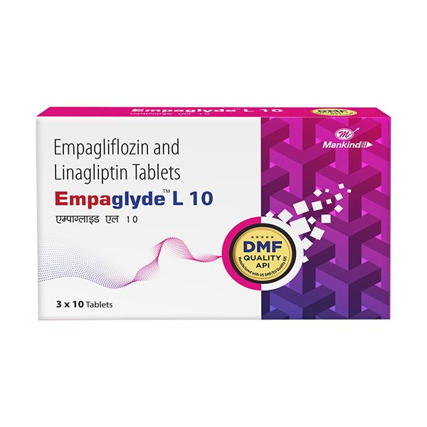 EMPAGLYDE L 10 Tablet 10's - Diabetes-Ant