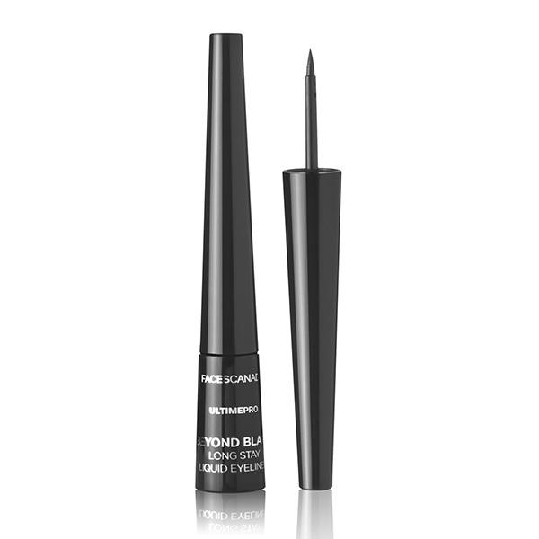 Netmeds | Faces Canada Beyond Black Long Stay Liquid Eye Liner- Black 2.5 Ml