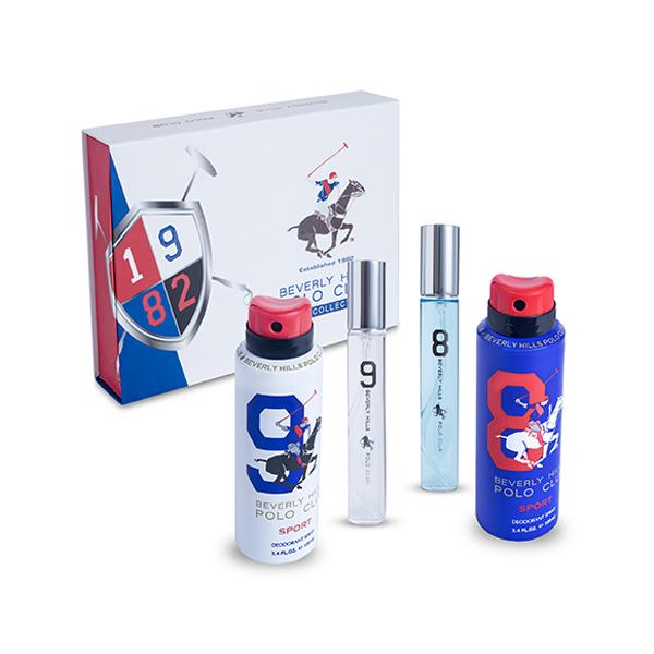 Netmeds | Beverly Hills Polo Club Eau De Toilette (2 X 16ml each) + Deodorant (2 X 100ml each) 2's